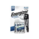 ENERGIZER Ultimate Lithium AAA/mikro alkáli elem 1,5 V (4 db)