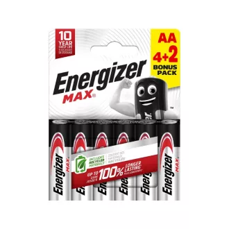 ENERGIZER MAX AA/ceruza alkáli elem 1,5 V (6 db)