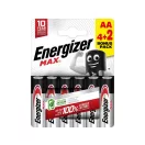 ENERGIZER MAX AA/ceruza alkáli elem 1,5 V (6 db)