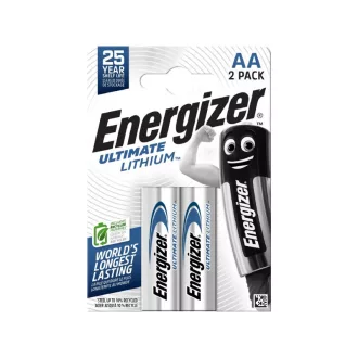   ENERGIZER Ultimate Lithium AA/ceruza alkáli elem 1,5 V (2 db)