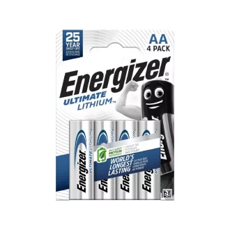   ENERGIZER Ultimate Lithium AA/ceruzaalkáli elem 1,5 V (4 db)