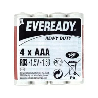 EVEREADY AAA/mikro szén-cink elem 1,5 V (4 db)