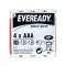 EVEREADY AAA/mikro szén-cink elem 1,5 V (4 db)