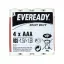 EVEREADY AAA/mikro szén-cink elem 1,5 V (4 db)
