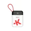 SKROSS Travel Powerbank 20000 mAh USB kábellel két kimenettel