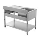 YATO Egymedencés mosogatóasztal 100 x 70 cm