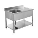 YATO Egymedencés mosogatóasztal 100 x 70 cm