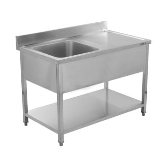 YATO Egymedencés mosogatóasztal 120 x 70 cm