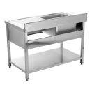 YATO Egymedencés mosogatóasztal 120 x 70 cm