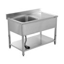 YATO Egymedencés mosogatóasztal 120 x 70 cm