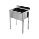 YATO Egymedencés mosogatóasztal 60 x 60 cm