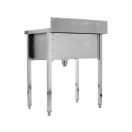 YATO Egymedencés mosogatóasztal 60 x 60 cm