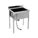 YATO Egymedencés mosogatóasztal 60 x 60 cm