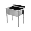 YATO Egymedencés mosogatóasztal 60 x 60 cm