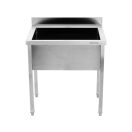 YATO Egymedencés mosogatóasztal 60 x 60 cm