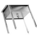YATO Egymedencés mosogatóasztal 60 x 60 cm