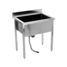 YATO Egymedencés mosogatóasztal 60 x 60 cm