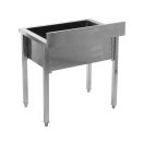 YATO Egymedencés mosogatóasztal 100 x 60 cm