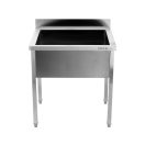 YATO Egymedencés mosogatóasztal 80 x 70 cm