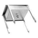 YATO Egymedencés mosogatóasztal 80 x 70 cm