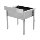 YATO Egymedencés mosogatóasztal 100 x 70 cm