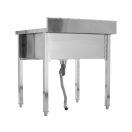 YATO Egymedencés mosogatóasztal 100 x 70 cm