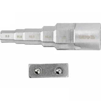 YATO Lépcsős kulcs adapterrel 1/2"