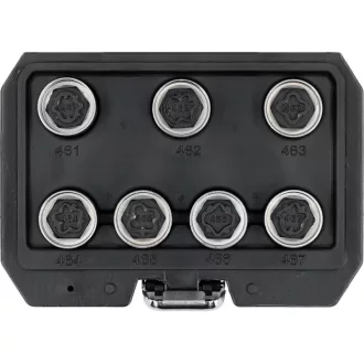 YATO Kerékőr dugókulcs készlet 7 részes 17 mm OPEL