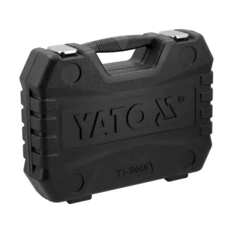 YATO Ütvecsavarozó bitkészlet 64 részes 1/2"