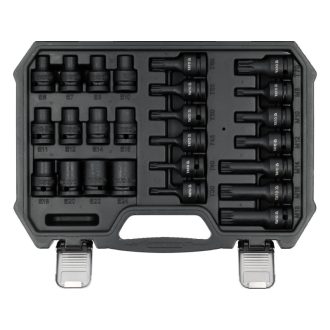 YATO Ütvecsavarozó bitkészlet 25 részes 1/2"