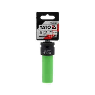 YATO Gépi dugókulcs alufelnihez 15 mm 1/2"