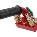 YATO Pneumatikus emelő görgős 4 T