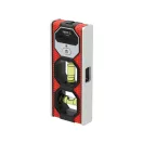 YATO Vízmérték 2 libellás 118 mm mini mágnessel és lézerrel