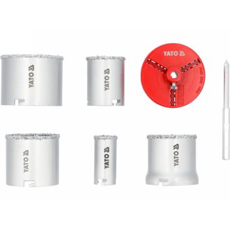 YATO Lyukfúró készlet Carbide 33- 83 mm