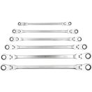 YATO Csillagkulcs készlet csuklós 6 részes 8 - 19 mm extra hosszú