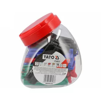 YATO Jelölő filc készlet mini 72 db