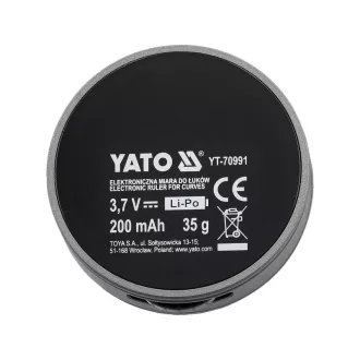 YATO Okos vonalzó 0,05 - 99,9 méterig kerek