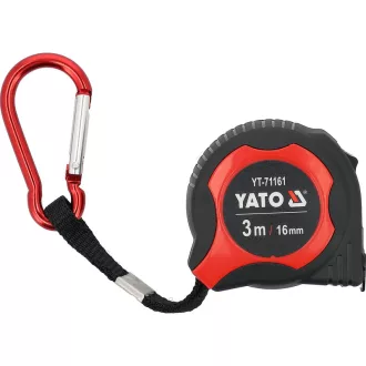 YATO Mérőszalag 3 m 16 mm