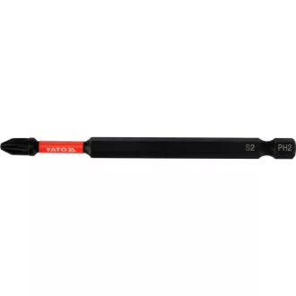 YATO Ütvecsavarozó bithegy 1/4" 100 mm PH2