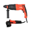 YATO Erőcsomag ( Fúrókalapács SDS plus és Sarokcsiszoló 125 mm 750 W )