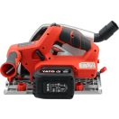 YATO Merülőfűrész 18 V ( 4 ah akkuval és vezetősínnel )