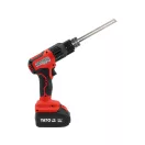 YATO Akkus polisztirolvágó kés 18 V 200 mm ( 1 x 4 Ah akkuval )