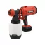 YATO Akkus alsótartályos festékszóró pisztoly szénkefe nélküli 1000 ml 18 V (akku és töltő nélkül