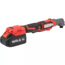 YATO Akkus sarokcsavarozó szénkefementes 160 Nm 18 V ( 1 x 4 Ah akkuval )