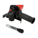 YATO Akkumulátoros sarokcsiszoló szénkefementes 125 mm 18 V ( 2 x 4 Ah akksival és 2 Ah töltővel 