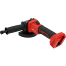 YATO Akkumulátoros sarokcsiszoló szénkefementes 125 mm 18 V ( akku és töltő nélkül )