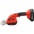 YATO Akkumulátoros fű és sövényvágó olló szénkefementes 18 V ( 2 Ah akksival és töltővel )