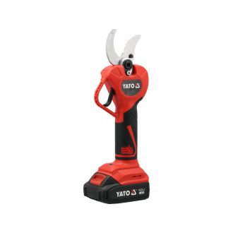   YATO Akkumulátoros metszőolló szénkefementes  40 mm 18 V ( 2 Ah akksival és töltővel )