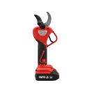 YATO Akkumulátoros metszőolló szénkefementes  40 mm 18 V ( 2 Ah akksival és töltővel )