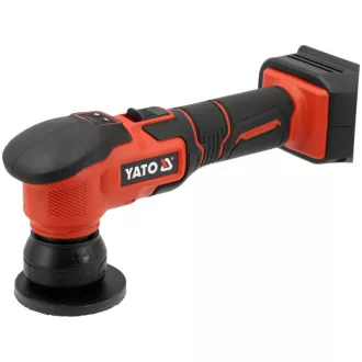   YATO Akkus polírozó 80 mm szénkefe nélküli 18 V Li-Ion (akku és töltő nélkül)